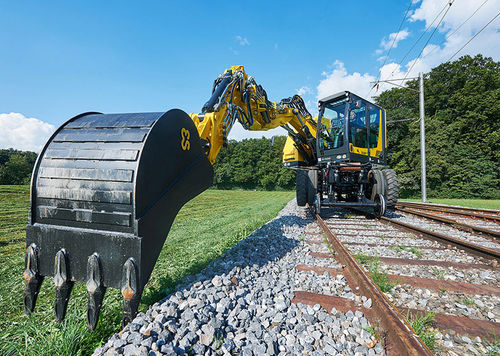 Escavatore intermedio - S22RR - KAISER AG Fahrzeugwerk - su ruote / diesel / per cantiere di costruzione