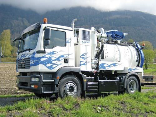 Camion di caricamento per aspirazione - Twister - KAISER AG Fahrzeugwerk - a 2 assi