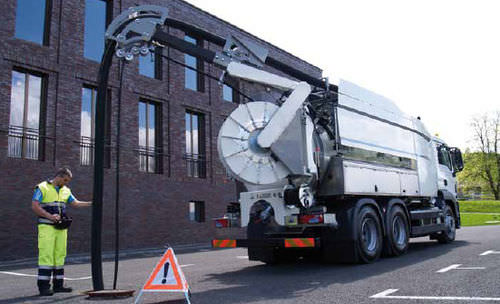 Camion aspiratore - Eco 3.0 series - KAISER AG Fahrzeugwerk - idropulitore / a 3 assi / con riciclaggio dell'acqua