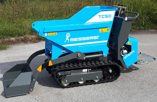 Mini dumper cingolato - TC50 - Messersì S.p.A. - a benzina