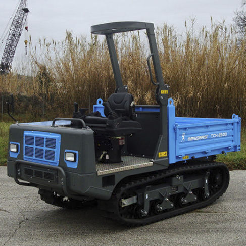 Mini dumper cingolato - TC250D - Messersì S.p.A. - diesel / con benna elevatrice / con benna orientabile