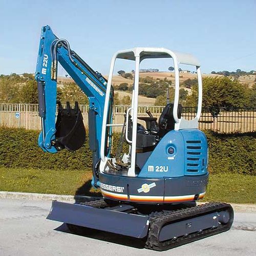 Miniescavatore - M-22U - Messersì S.p.A. - cingolato / Tier 2 / per cantiere di costruzione