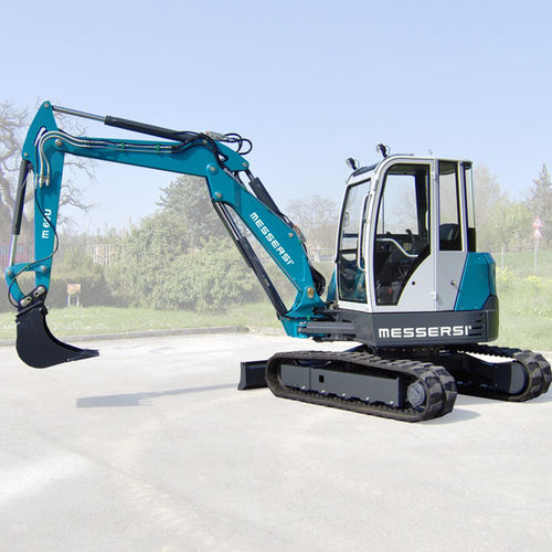 Miniescavatore - M-60U - Messersì S.p.A. - cingolato / Tier 3 / per cantiere di costruzione