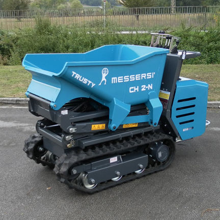Mini dumper cingolato - TC95D - Messersì S.p.A. - diesel / con benna elevatrice / compatto