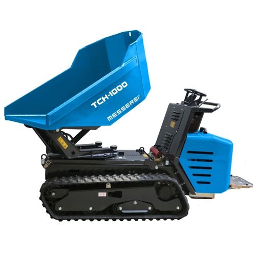 Mini dumper cingolato - tc130d - Messersì S.p.A. - diesel / con benna elevatrice / con benna orientabile