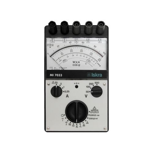 Wattmetro multimetro - MI 7033 - Iskra d.d. - di potenza reattiva / portatile / DC