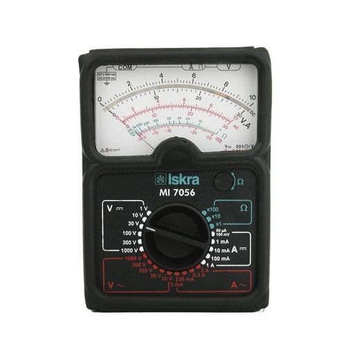 Multimetro analogico - MI 7056 - Iskra d.d. - portatile / 600 V / 3 A