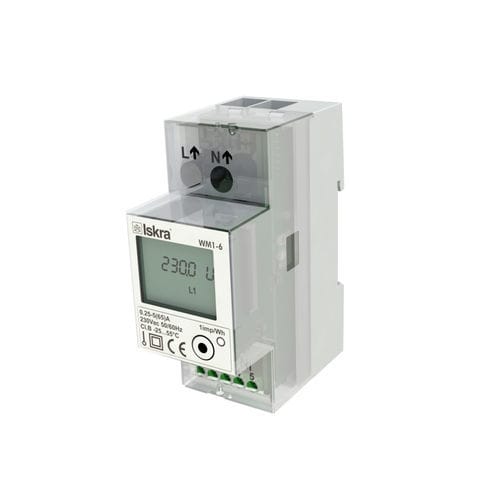 Contatore di energia elettrica monofase - WM1 - Iskra d.d. - su guida DIN