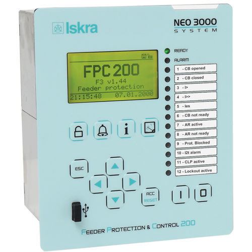 Relè di protezione con dispersione a terra - FPC 200 - Iskra d.d. - di sovratensione / di sovraintensità / di sottointensità