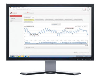 Software di supervisione - WebMonitor - Newsteo SAS - per applicazioni idrauliche