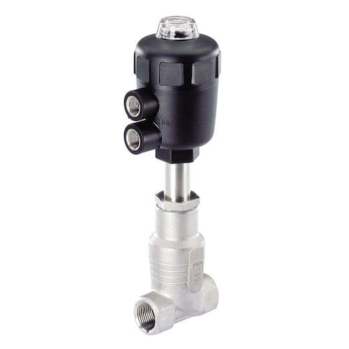 Valvola a globo - 2012  - BÜRKERT FLUID CONTROL SYSTEMS - a comando pneumatico / di regolazione / per gas