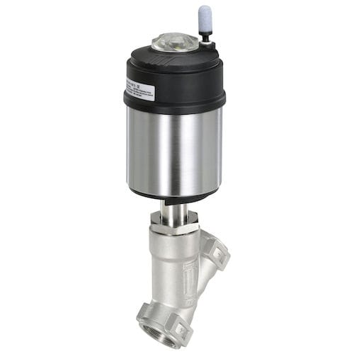 Valvola a sede inclinata - 2100  - BÜRKERT FLUID CONTROL SYSTEMS - a pistone / a comando pneumatico / di controllo