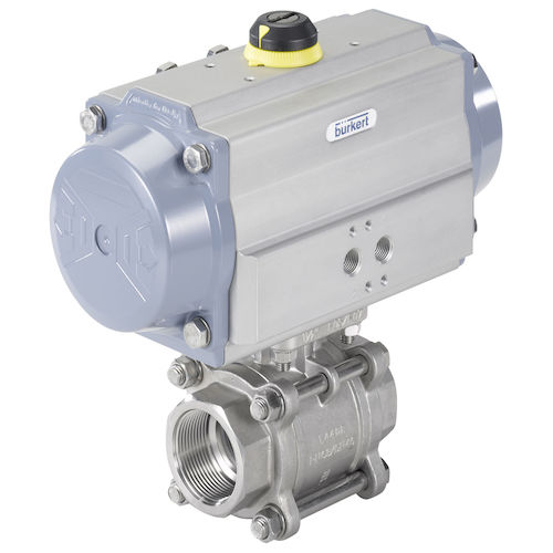 Valvola a sfera - 8805  - BÜRKERT FLUID CONTROL SYSTEMS - a comando pneumatico / di regolazione / per acqua