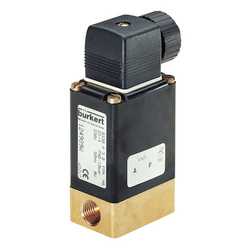 Elettrovalvola ad effetto diretto - 0330 - BÜRKERT FLUID CONTROL SYSTEMS - a 2 vie / NC / NO