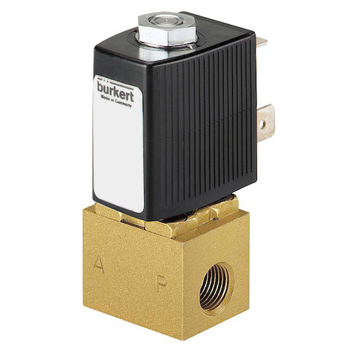 Elettrovalvola ad effetto diretto - 6011 - BÜRKERT FLUID CONTROL SYSTEMS - a 2 vie / NC / per acqua