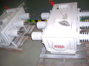 Disgiuntore a interruzione di carico isolato al gas SF6 - ningbo yinzhou huayuan electric and machine indust - unipolare / da esterno / montato su palo