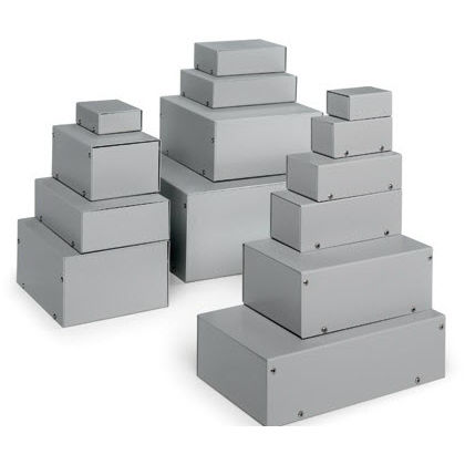 Scatola a parete - MINIBOX series - RETEX - rettangolare / in alluminio / per la strumentazione