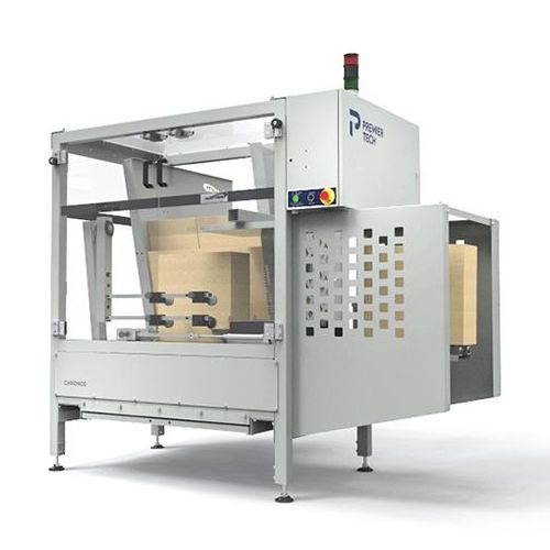 Formatrice di cartoni automatica - G series - Premier Tech Systems and Automation - a colla termofusibile / nastro adesivo / per il settore agroalimentare