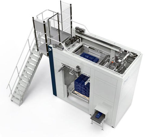 Pallettizzatore dall'alto - APC - Premier Tech Systems and Automation - per sacchi / industriale / compatto