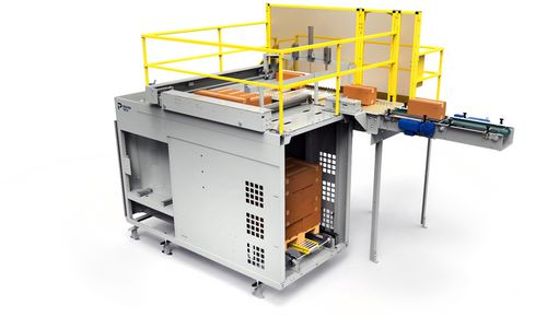 Pallettizzatore dall'alto - APH-5300 - Premier Tech Systems and Automation - di casse / per cartone / per armadietti in plastica