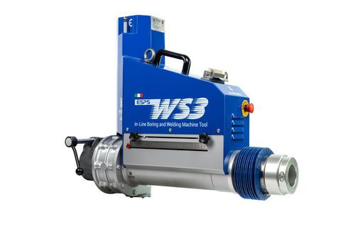 Barenatrice portatile multifunzione - WS3 - Sir Meccanica S.p.A. - per saldatura / per sfacciatura / universale
