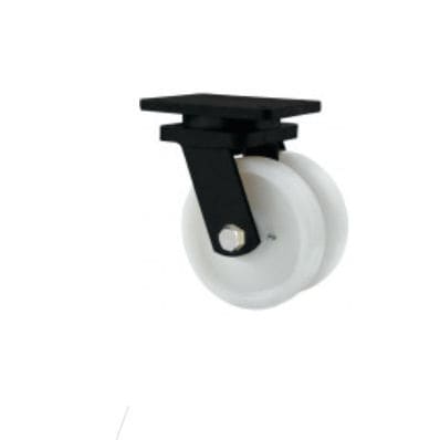 Ruota fissa - HLG-FT series - Ruedas Alex - con piastra girevole / doppia / in nylon