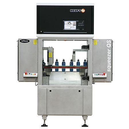 Sistema di ispezione di rilevamento perdite - squeezer QS - HEUFT SYSTEMTECHNIK - di chiusura / in linea / rapido
