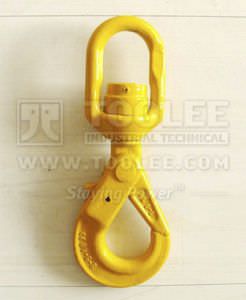 Gancio di sollevamento - 1209 series - TOOLEE INDUSTRIAL TECHNICAL INC. - con girella / con fermo di sicurezza / in acciaio