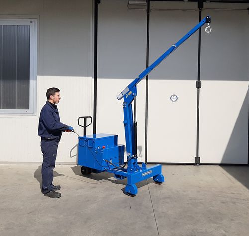 Mini gru mobile - JT600 - Gruniverpal S.r.l. - telescopico / per cantiere / di sollevamento