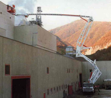 Piattaforma articolata cingolata - Altidrel series - Gruniverpal S.r.l. - diesel / elettrica