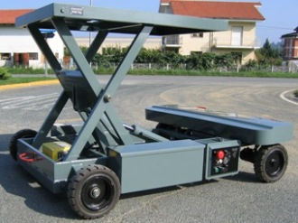 Tavola elevatrice a forbice - PEF 500 - Gruniverpal S.r.l. - idraulica / mobile