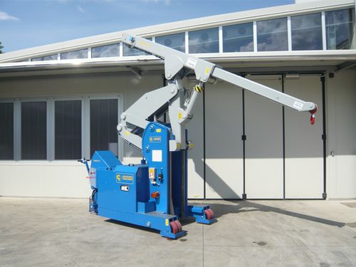 Gru mobile - MINIDREL 75S AZR - Gruniverpal S.r.l. - con braccio / telescopica / articolata