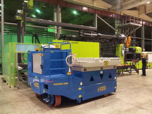 Veicolo robotico telecomandato per movimentazione - TRANSIDREL 300 350 500 - Gruniverpal S.r.l. - con piattaforma