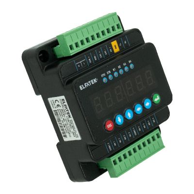 Indicatore e controllore di carica - OCS-CU01 - Elfa Group - con display LED / a 6 cifre / su guida DIN