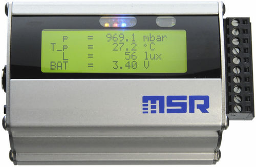Registratore di dati di umidità - MSR255 - MSR Electronics GmbH - di accelerazione / di temperatura / di luminosità