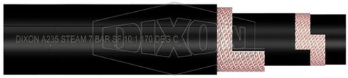 Tubo flessibile per acqua calda - A235 series - DIXON GROUP EUROPE - per prodotti alimentari / per vapore / in EPDM