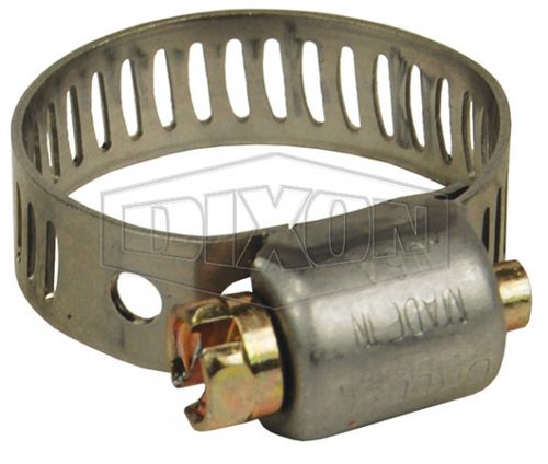Fascetta stringitubo in acciaio inossidabile - M series - DIXON GROUP EUROPE - a vite senza fine / in miniatura