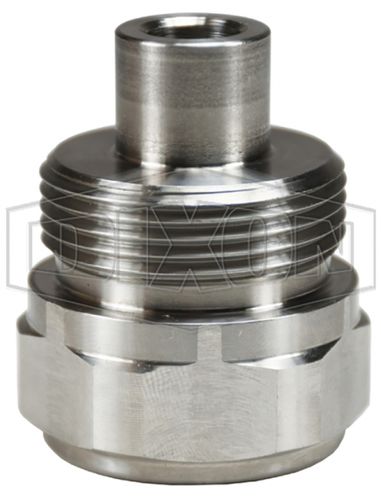 Tappo rotondo - TD4F4-SS - TD - DIXON GROUP EUROPE - a testa esagonale / filettato / in acciaio inossidabile