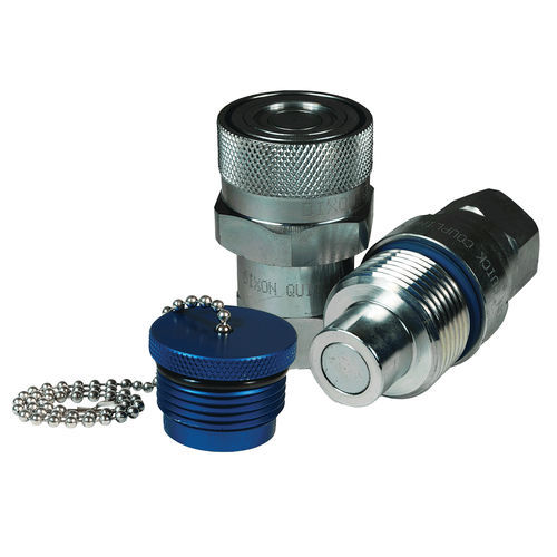 Tappo cilindrico - VEP-Series Threaded Flushface Interchange - DIXON GROUP EUROPE - filettato / femmina / in acciaio