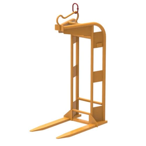 Forca per pallet per brick - GEFM  - Secatol SAS - regolabile / per pallet / per gru