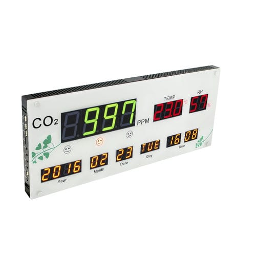 Monitor di controllo della qualità dell'aria con registratore di dati - AQD-100 - Autotronic Enterprise Co., Ltd. (Aecl) - interna / CO2 / temperatura