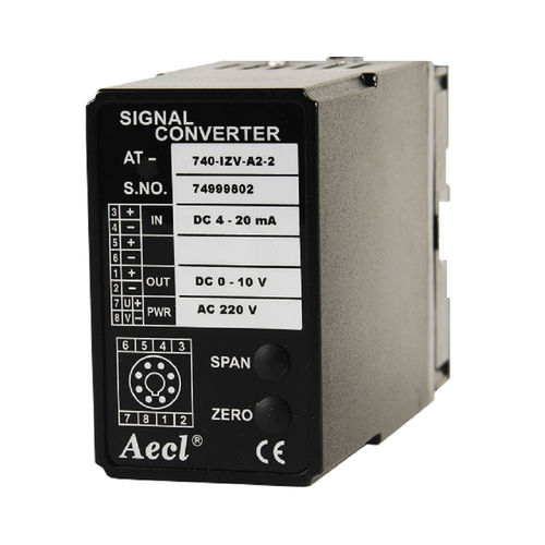 Convertitore di segnale - AT-740 VZV VZI IZV IZI - Autotronic Enterprise Co., Ltd. (Aecl) - su guida DIN