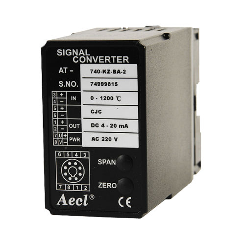 Convertitore di segnale - AT-740 JZ KZ EZ TZ RZ - Autotronic Enterprise Co., Ltd. (Aecl) - per  termocoppia / su guida DIN