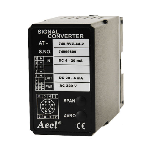 Convertitore di segnale analogico - AT-740 RV RVZ - Autotronic Enterprise Co., Ltd. (Aecl) - su guida DIN