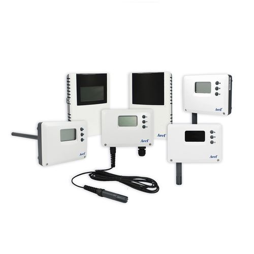 Sensore di temperatura e di umidità relativa - AHT-5-LoRa Series - Autotronic Enterprise Co., Ltd. (Aecl) - a parete / installato su condotto / a punto di rugiada