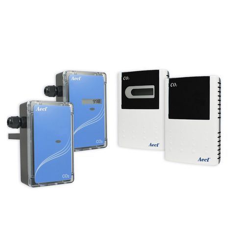 Trasmettitore per controllo di qualità dell'aria per condotto aria - AVC-311 - Autotronic Enterprise Co., Ltd. (Aecl) - da interno / CO2 / umidità relativa