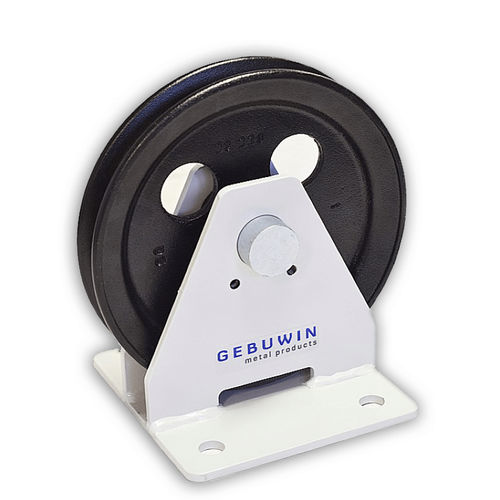 Puleggia per cavo - KB150-7500 - Gebuwin - in ghisa