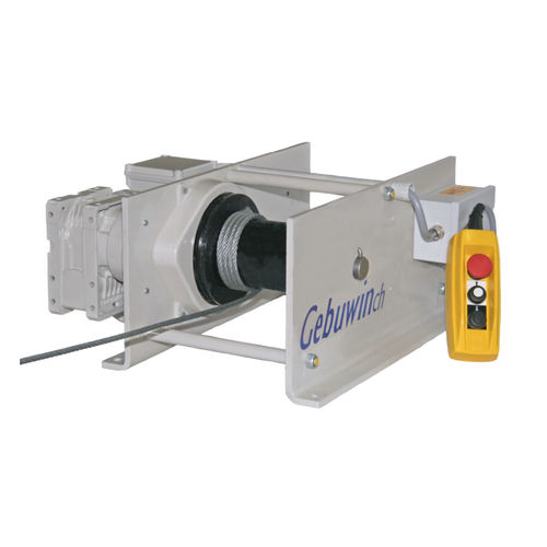 Argano elettrico - EW125-3200 - Gebuwin - di sollevamento / compatto / a vite senza fine