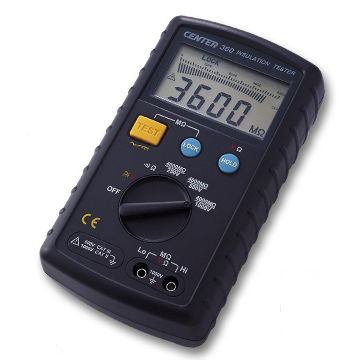 Tester di isolamento - 360   - CENTER TECHNOLOGY - di continuità / portatile / digitale