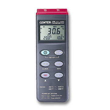 Termometro a infrarossi - 306 - CENTER TECHNOLOGY - digitale / °C / °F